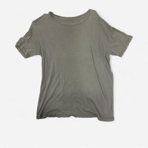 Aerie Sage Green Real Soft Tee